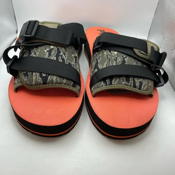 Fila mens army green slide sandals size 13 - Picture 4 of 9